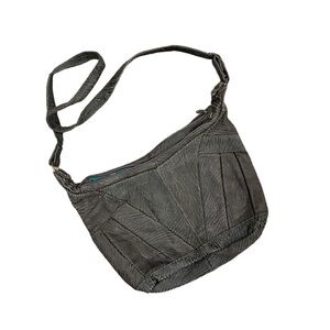 Italian Full Grain Cowhide Leather Bag boho hobo bag purse womens